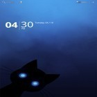 Neben Live Wallpapern für Android Mein Date HD kannst du die apk des Hintergrunds Listige Katze  gratis herunterladen.