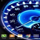 Neben Live Wallpapern für Android Tech Neon Glasball  kannst du die apk des Hintergrunds Speedometer gratis herunterladen.