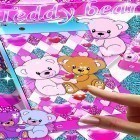 Neben Live Wallpapern für Android Lila Herzen kannst du die apk des Hintergrunds Teddy Bär  gratis herunterladen.