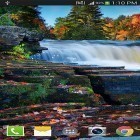 Neben Live Wallpapern für Android Nacht in Paris kannst du die apk des Hintergrunds Wasserfall  gratis herunterladen.