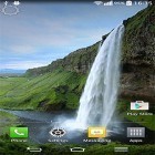 Neben Live Wallpapern für Android Lächeln kannst du die apk des Hintergrunds Wasserfall-Geräusche  gratis herunterladen.