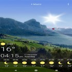 Neben Live Wallpapern für Android Mega Partikel kannst du die apk des Hintergrunds Wetter  gratis herunterladen.