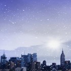 Neben Live Wallpapern für Android Stadt bei Nacht  kannst du die apk des Hintergrunds Winterstädte  gratis herunterladen.