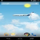 Neben Live Wallpapern für Android Nachthimmel  kannst du die apk des Hintergrunds Flugzeuge gratis herunterladen.