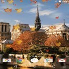 Neben Live Wallpapern für Android Sterne  kannst du die apk des Hintergrunds Herbst in Paris gratis herunterladen.