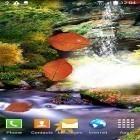 Neben Live Wallpapern für Android Fisch- und Vogelliebe  kannst du die apk des Hintergrunds Herbstlicher Wasserfall 3D gratis herunterladen.