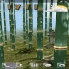 Neben Live Wallpapern für Android Fantasy-Sumpf  kannst du die apk des Hintergrunds Bambusallee 3D gratis herunterladen.