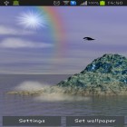 Neben Live Wallpapern für Android Mini Dino kannst du die apk des Hintergrunds Schöne Berge gratis herunterladen.