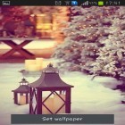 Neben Live Wallpapern für Android Nchtliche Natur  kannst du die apk des Hintergrunds Schöner Winter gratis herunterladen.