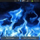 Neben Live Wallpapern für Android Tornado 3D HD kannst du die apk des Hintergrunds Blaue Flamme gratis herunterladen.