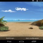 Neben Live Wallpapern für Android Schmetterlinge  kannst du die apk des Hintergrunds Blaue See 3D gratis herunterladen.