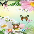 Neben Live Wallpapern für Android Magischer Wald  kannst du die apk des Hintergrunds Die Schmetterlinge gratis herunterladen.