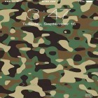 Neben Live Wallpapern für Android Lebendige Kunst 3D Pro kannst du die apk des Hintergrunds Camouflage gratis herunterladen.