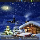 Neben Live Wallpapern für Android Tiger  kannst du die apk des Hintergrunds Weihnachtsnacht gratis herunterladen.