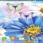 Neben Live Wallpapern für Android Glühend kannst du die apk des Hintergrunds Niedliche Schmetterlinge gratis herunterladen.