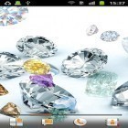 Neben Live Wallpapern für Android Neon Renn-Hologramm  kannst du die apk des Hintergrunds Diamanten gratis herunterladen.