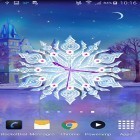 Neben Live Wallpapern für Android Blaue Flamme kannst du die apk des Hintergrunds Verträumte Uhr: Weihnachten gratis herunterladen.