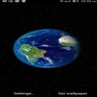 Neben Live Wallpapern für Android Meer  kannst du die apk des Hintergrunds Dynamische Erde gratis herunterladen.
