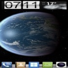 Neben Live Wallpapern für Android Kosmischer Fluss  kannst du die apk des Hintergrunds Erde HD Deluxe Edition gratis herunterladen.
