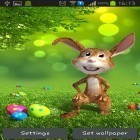 Neben Live Wallpapern für Android Teddy Br: Liebe 3D  kannst du die apk des Hintergrunds Osterhase gratis herunterladen.