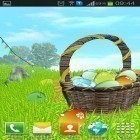 Neben Live Wallpapern für Android Strand im Paradies kannst du die apk des Hintergrunds Ostern: Wiese gratis herunterladen.