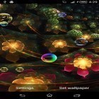 Neben Live Wallpapern für Android Lebendige Farben  kannst du die apk des Hintergrunds Fantasyblumen gratis herunterladen.