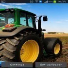 Neben Live Wallpapern für Android Winterschnee  kannst du die apk des Hintergrunds Farm Traktor 3D gratis herunterladen.