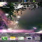 Neben Live Wallpapern für Android Blumen  kannst du die apk des Hintergrunds Glühwürmchen gratis herunterladen.