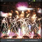 Neben Live Wallpapern für Android Delphin-Geräusche kannst du die apk des Hintergrunds Feuerwerke gratis herunterladen.