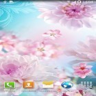 Neben Live Wallpapern für Android Kristalluhr kannst du die apk des Hintergrunds Blumen von Live Wallpapers 3D gratis herunterladen.