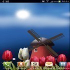 Neben Live Wallpapern für Android Meine Flagge kannst du die apk des Hintergrunds Blumen HD gratis herunterladen.