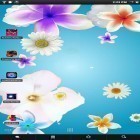 Neben Live Wallpapern für Android Rose: Regentropfen  kannst du die apk des Hintergrunds Blumen Live Wallpaper gratis herunterladen.