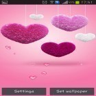 Neben Live Wallpapern für Android AMOLED kannst du die apk des Hintergrunds Flauschige Herzen gratis herunterladen.