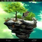 Neben Live Wallpapern für Android Fliegende Farbige Bälle kannst du die apk des Hintergrunds Fliegende Insel 3D gratis herunterladen.