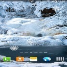Neben Live Wallpapern für Android Stern im Himmel kannst du die apk des Hintergrunds Gefrorene Wasserfälle gratis herunterladen.