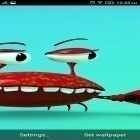 Neben Live Wallpapern für Android Meine Flagge kannst du die apk des Hintergrunds Lustiger Mr. Krabbe gratis herunterladen.