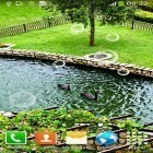 Neben Live Wallpapern für Android Leuchtende Qualle HD  kannst du die apk des Hintergrunds Garten gratis herunterladen.