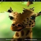 Neben Live Wallpapern für Android Analoge Uhr 3D  kannst du die apk des Hintergrunds Giraffe HD gratis herunterladen.