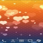 Neben Live Wallpapern für Android Blühende Kirsche  kannst du die apk des Hintergrunds Herzen gratis herunterladen.