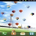 Neben Live Wallpapern für Android Taj Mahal kannst du die apk des Hintergrunds Heißluftballon gratis herunterladen.