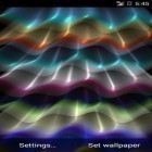 Neben Live Wallpapern für Android Pilze 3D kannst du die apk des Hintergrunds Lichtwelle gratis herunterladen.
