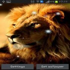 Neben Live Wallpapern für Android  kannst du die apk des Hintergrunds Löwen gratis herunterladen.