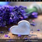 Neben Live Wallpapern für Android Quadratische Uhr Lite kannst du die apk des Hintergrunds Liebe und Blumen gratis herunterladen.