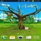 Neben Live Wallpapern für Android Neon Pentagon 3D  kannst du die apk des Hintergrunds Magischer Baum gratis herunterladen.