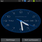 Neben Live Wallpapern für Android Nächtlicher Planet kannst du die apk des Hintergrunds Moderne Uhr gratis herunterladen.