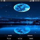 Neben Live Wallpapern für Android Rosenuhr  kannst du die apk des Hintergrunds Mondlicht gratis herunterladen.
