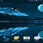 Neben Live Wallpapern für Android Neonblumen  kannst du die apk des Hintergrunds Mondlicht 3D gratis herunterladen.