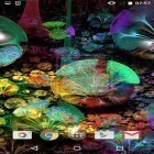 Neben Live Wallpapern für Android Landschaft kannst du die apk des Hintergrunds Neonblasen gratis herunterladen.