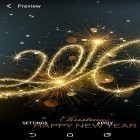 Neben Live Wallpapern für Android Sonnenuntergang kannst du die apk des Hintergrunds Neujahr 2016 gratis herunterladen.