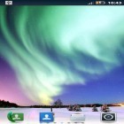 Neben Live Wallpapern für Android Blumenuhr kannst du die apk des Hintergrunds Nordlichter gratis herunterladen.